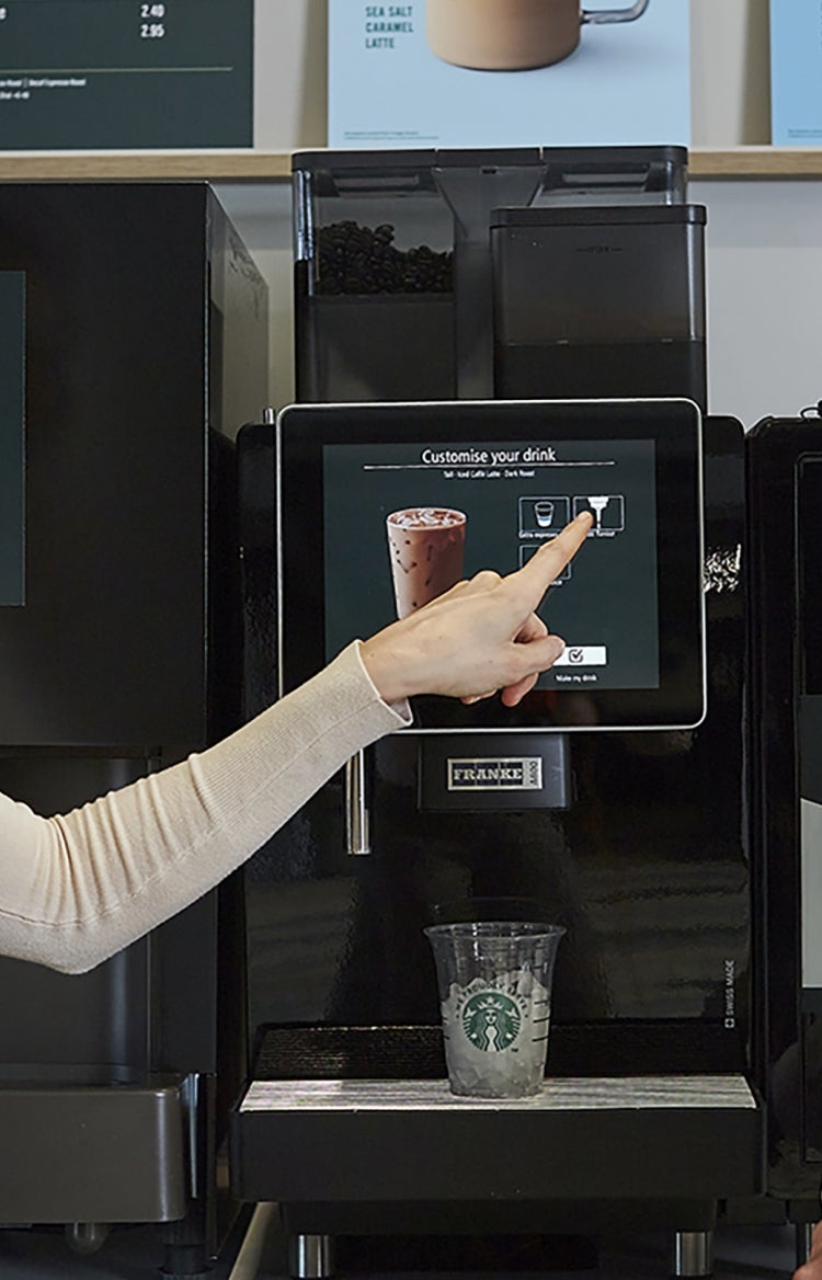 Machine à café libreservice Starbucks® & Nestlé Professional®